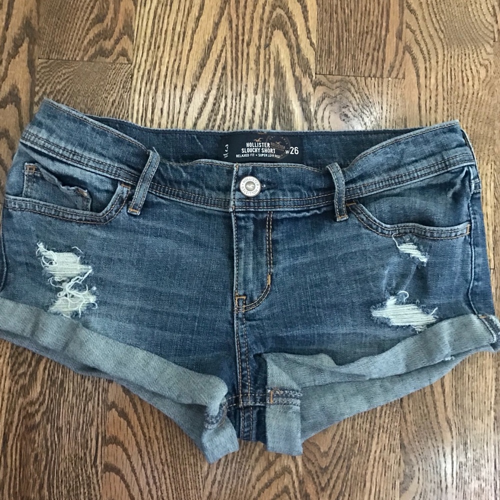 Hollister Blue Jean Shorts